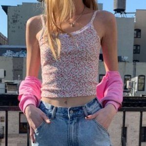Rare Brandy Melville Floral Skylar Tank